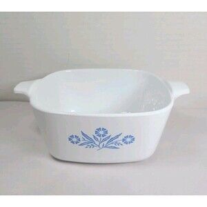 Vintage Corning Ware P-43-B Casserole Bowl 2-3/4 cup Blue Cornflower NO LID